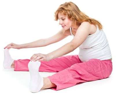 Prenatal Yoga Seated Forward Bend